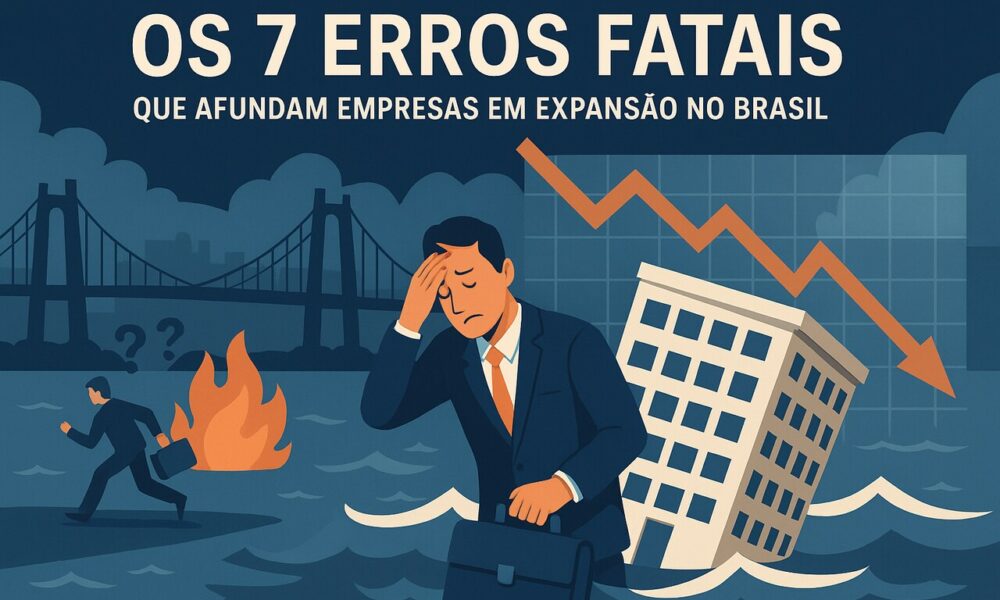 Os 7 Erros Fatais que Afundam Empresas em Expansão no Brasil