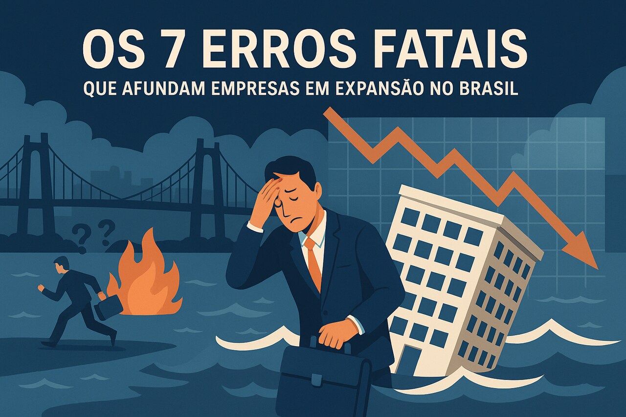 Os 7 Erros Fatais que Afundam Empresas em Expansão no Brasil