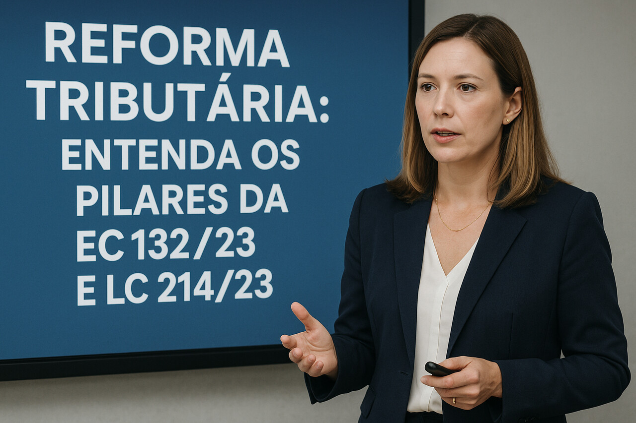Reforma Tributária: Entenda os Pilares da EC 132/23 e LC 214/23 (Curso Grátis)