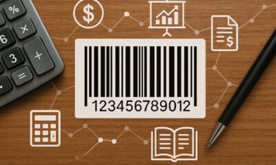 código de barras e contabilidade