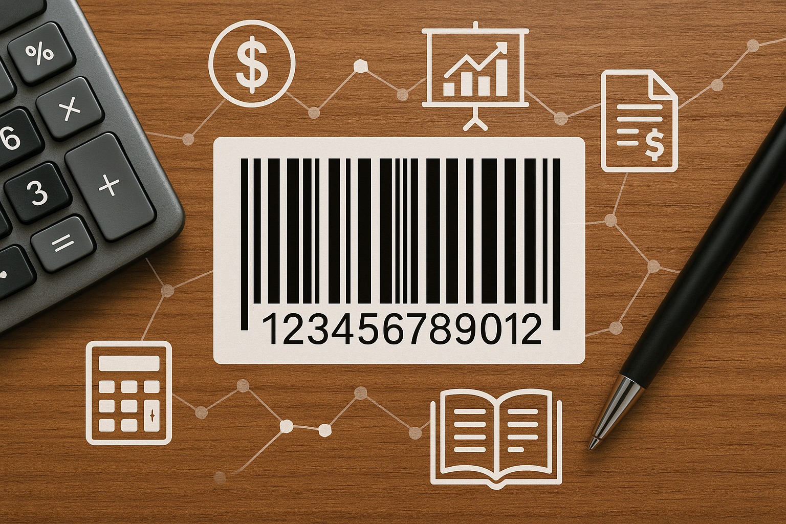 código de barras e contabilidade