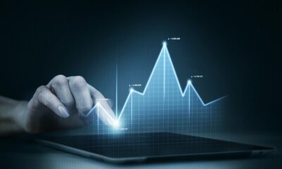 gráfico representando dólar recua / imagem: Freepik